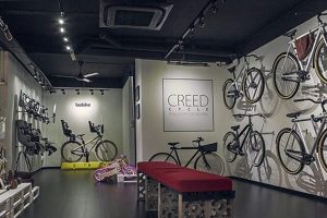 Kedai basikal di Kapit, Malaysia