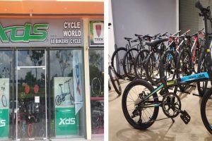 Kedai basikal di Kinarut, Malaysia