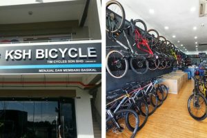 Kedai basikal di Kota Kinabalu, Malaysia