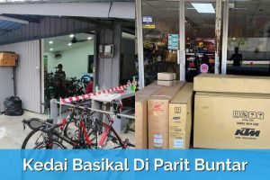 Kedai basikal di Parit Buntar, Malaysia
