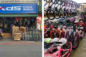 Kedai basikal di Rawang, Malaysia