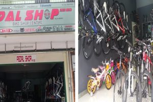 Kedai basikal di Tawau, Malaysia