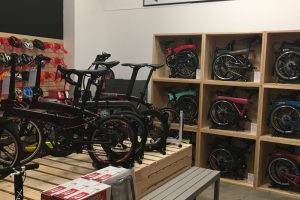 Kedai basikal di Yong Peng, Malaysia